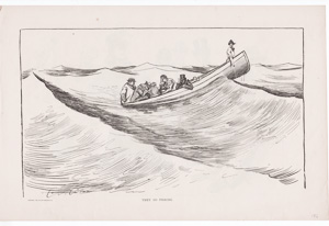 They go fishing